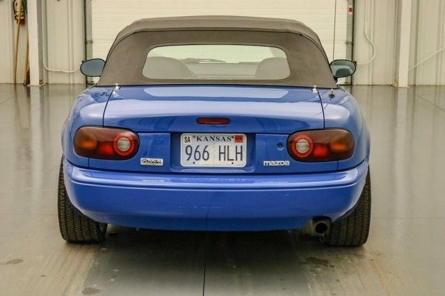 1990 Mazda MX-5 Miata 1990 MARINER BLUE ROADSTER CONVERTIBLE 5 SPEED 48K MILES - photo 4