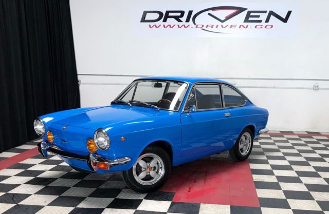 Great GIFT ! Gorgeous 1 Owner California VIDEO! Great financing Bertone Style 1969 Fiat 850 Sport Coupe