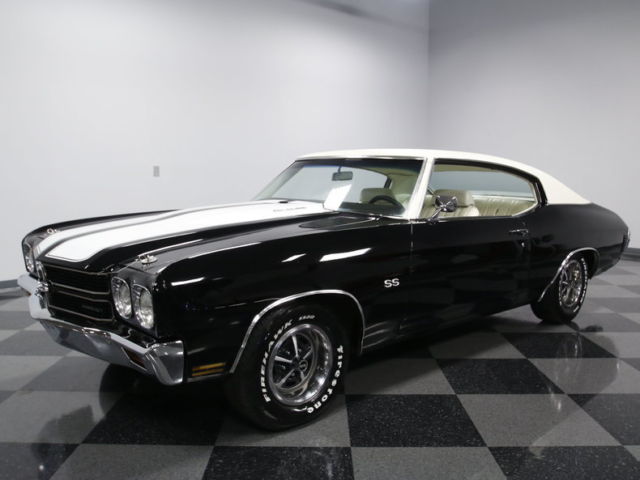 GREAT LOOK, 396 V8, TH400 AUTO, COLD A/C, PWR FRNT DISCS/STEER, NEW INT, NICE! 1970 Chevrolet Chevelle SS