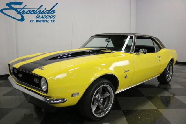 GREAT LOOK W/ SHARP INTERIOR! 350 V8, TH350 AUTO, PWR STEER/BKS W/ FRONT DISC! 1968 Chevrolet Camaro