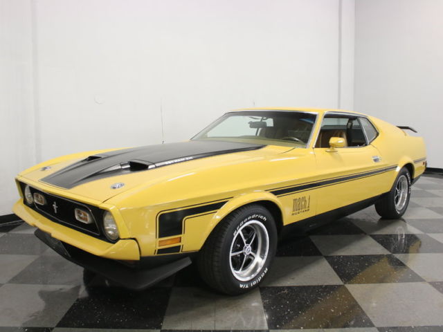 GREAT LOOKING MACH 1 W/ 351 CLEVELAND V8, AUTO, POWER STEERING, MARTI REPORT 1971 Ford Mustang