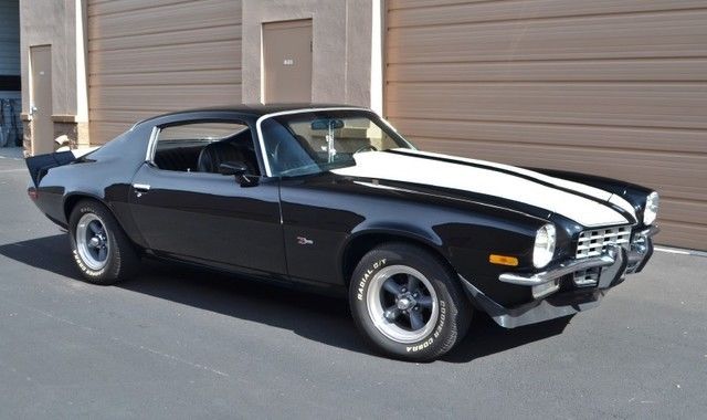Great-Looking Z28 Tribute - Black with White Stripes - Restored - Ready to Go! 1973 Chevrolet Camaro Z28 Tribute