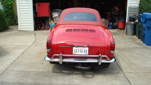 1971 Volkswagen Karmann Ghia Original chrome bumpers - photo 3