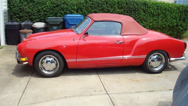 1971 Volkswagen Karmann Ghia Original chrome bumpers - photo 5