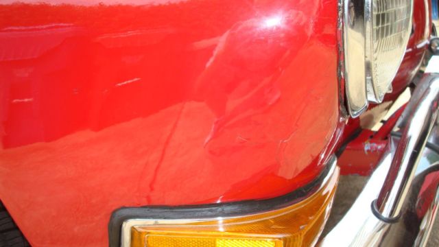 1971 Volkswagen Karmann Ghia Original chrome bumpers - photo 6