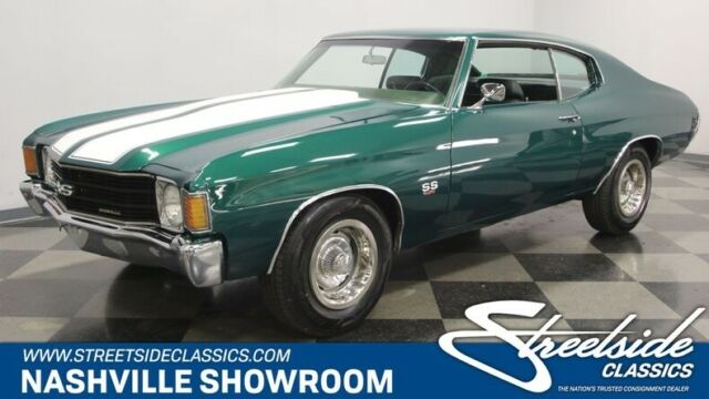 GREAT PAINT, BIG BLOCK 454CI POWER, UPDATED A/C SYSTEM, POWER STEER & BRAKES 1972 Chevrolet Chevelle SS 454 Tribute