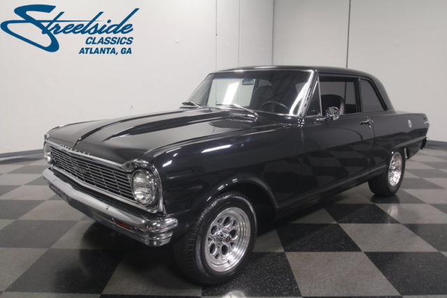 GREAT PAINT/INTERIOR, BUILT 350 CRATE, LUNATI CAM, DART ALUMINUM HEADS, 4-SPEED! 1965 Chevrolet Chevy II Nova