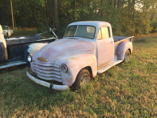 Great Restomod Candidate! Restoration Started, Very Little Rust 1951 Chevrolet Other Pickups