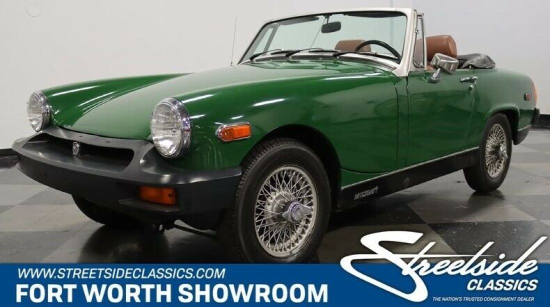 Great Running & Fun Driving Convertible! 1493cc, 4 Speed Manual, Well Maintained 1977 MG Midget