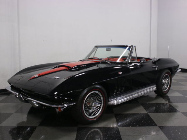 GREAT RUNNING CORVETTE ROADSTER! 327 V8 WITH AUTO AND COLD AC! AWESOME LOOK!!! 1965 Chevrolet Corvette Convertible