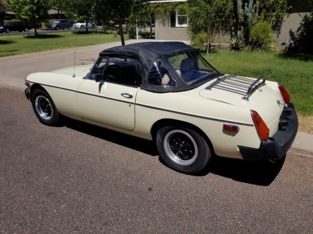 1979 MG MGB NO RUST ANYWHERE - photo 3