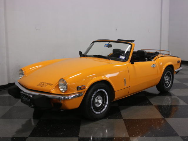GREAT RUNNING SPITFIRE! 1500CC 4-CYL, 4 SPD MANUAL, FRONT DISCS, READY 2 CRUISE! 1976 Triumph Spitfire 1500
