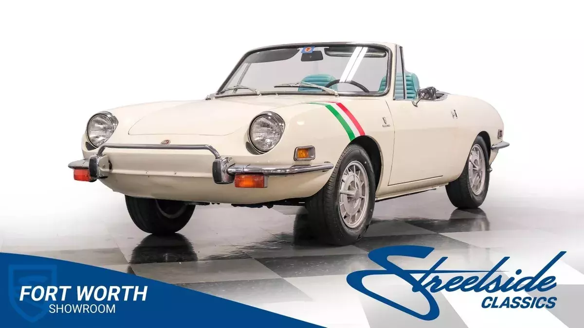Great Running/Driving Drop Top w/ 39k Believed Actual Miles! 903cc w/ 4 Spd Manu 1972 Fiat 850 Sport Spider