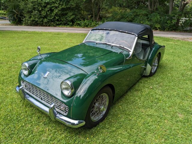 Great summer fun! 1959 Triumph TR3A