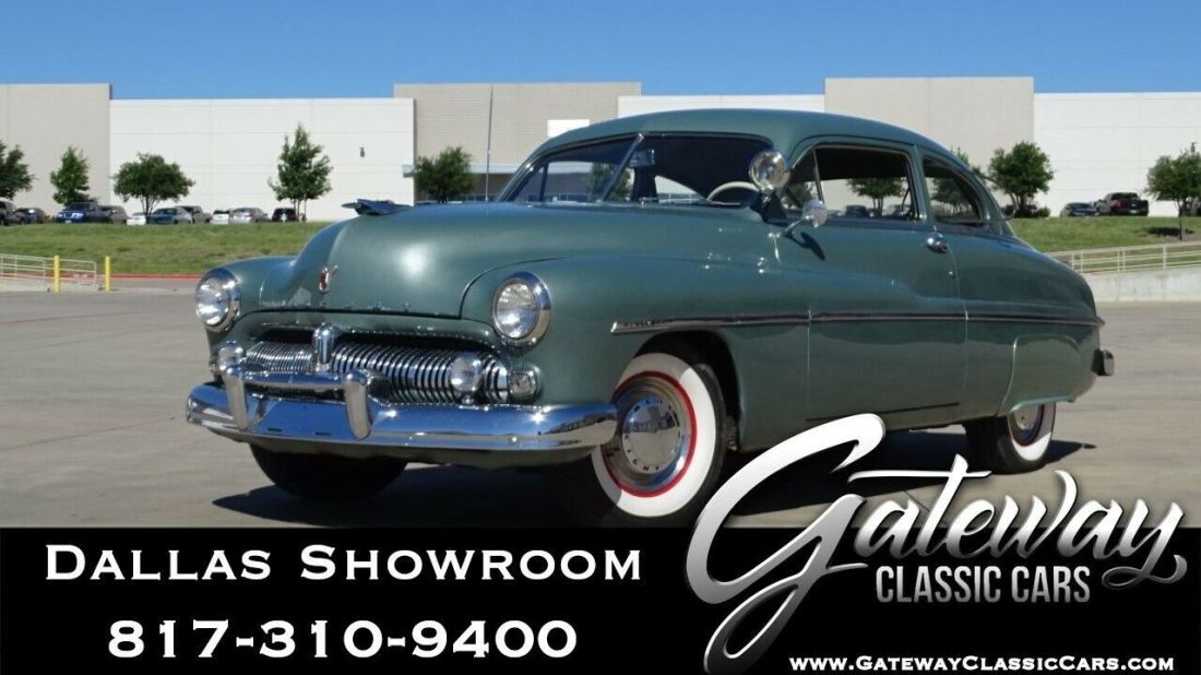 Green 1949 Mercury Coupe 4.2L V-8 Flathead 3 Speed Manual Available Now! 1949 Mercury Coupe Series 9CM