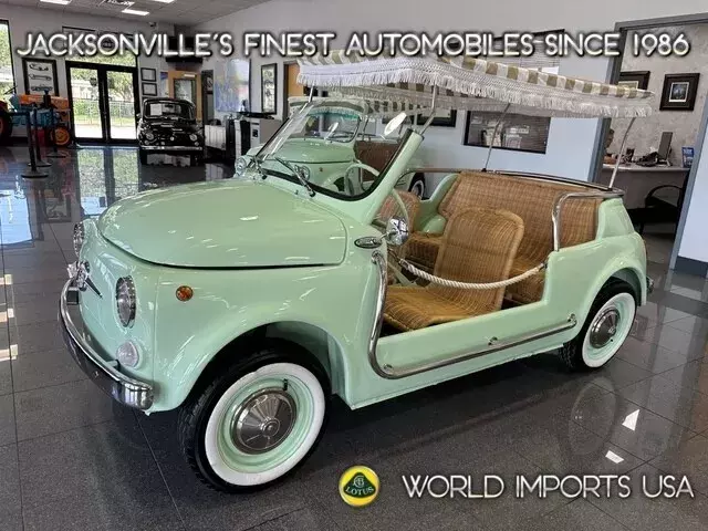 GREEN 1974 FIAT JOLLY JOLLY - (COLLECTOR SERIES) 1974 FIAT JOLLY JOLLY - (COLLECTOR SERIES)