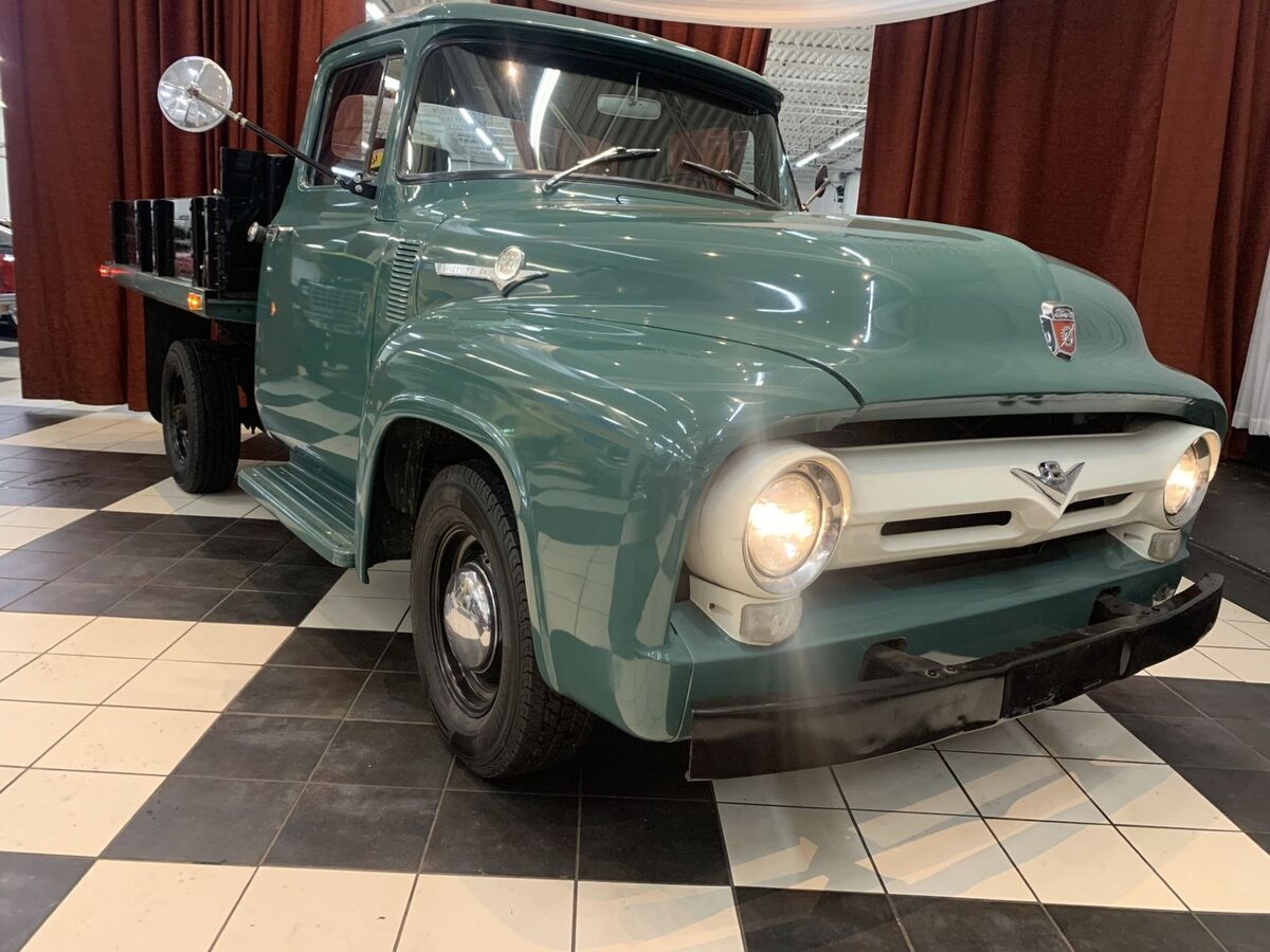 Green Ford F 100 with 0 Miles available now! 1956 Ford F 100