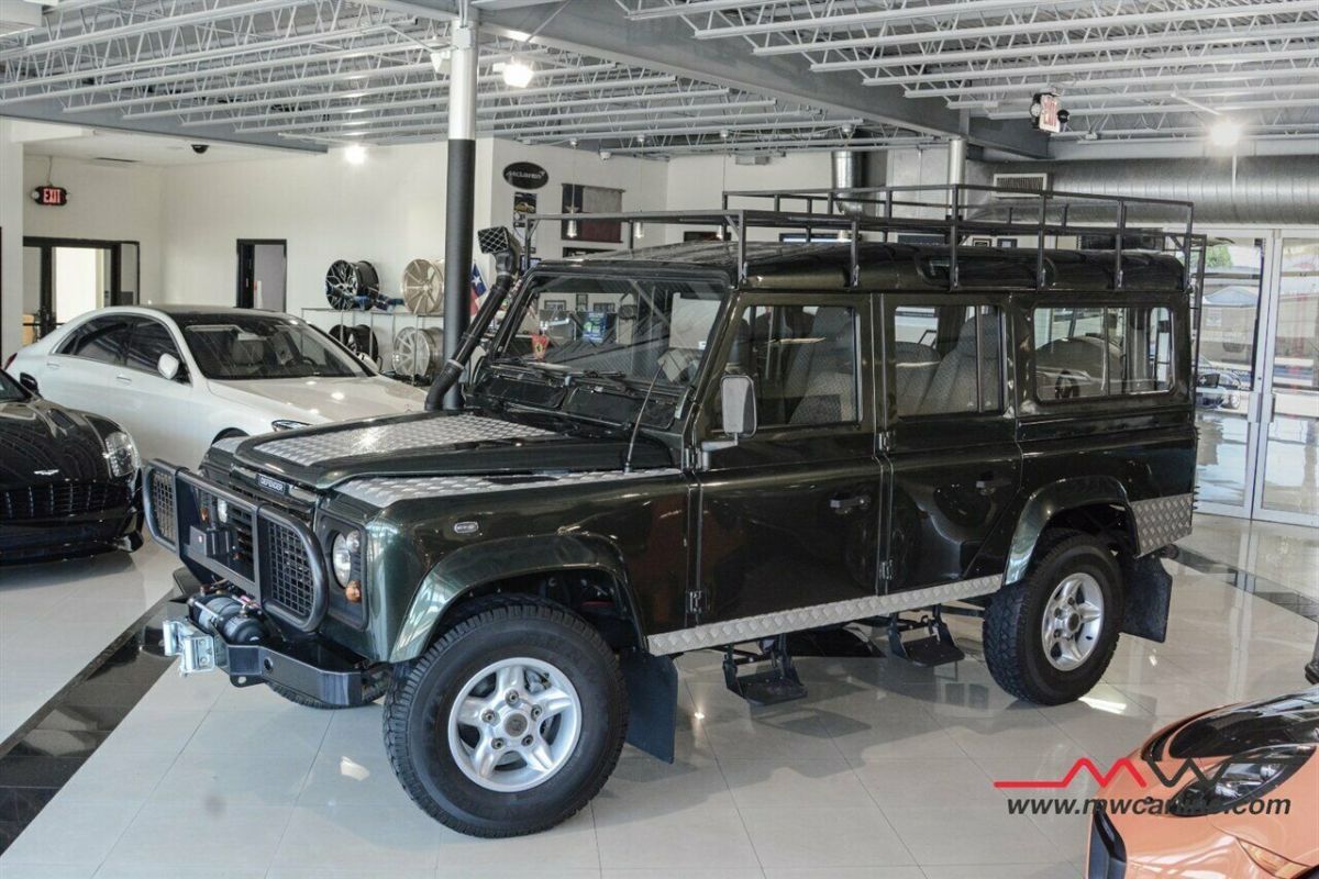 Green Land Rover Defender with 26,499 Miles available now! 1983 Land Rover Defender 110-Diesel