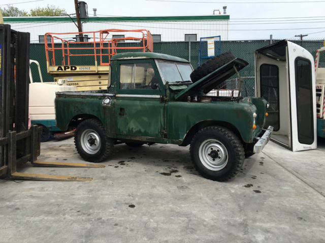 1970 Land Rover GREEN SERIES 11A  88” SWB “FARMER BOY”