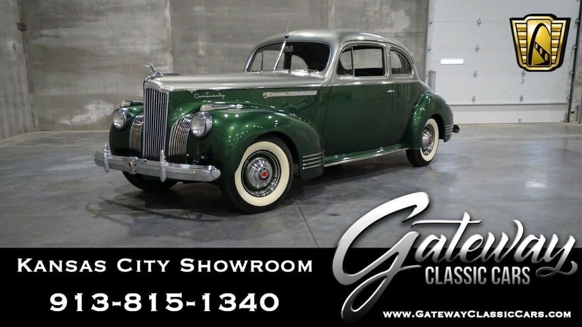 Green/Silver 1941 Packard 120 Sedan Straight 8 3 Speed Overdrive Available Now! 1941 Packard 120
