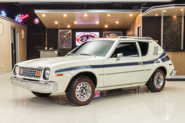 Gremlin X! Original 258ci I6, Auto, PB, PS, A/C, Plaid Interior, Alpine White! 1977 AMC Gremlin