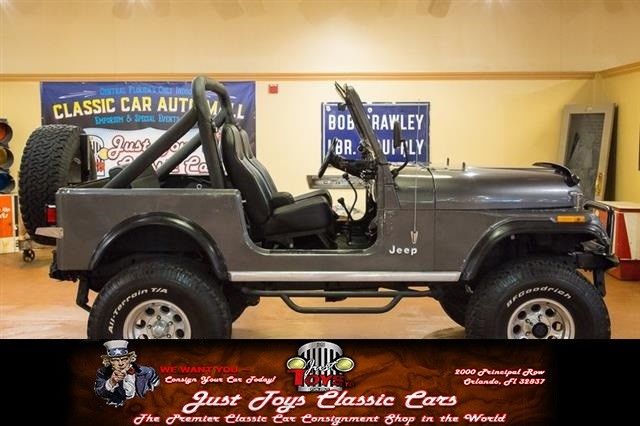 Grey Jeep CJ-7 with 179,864 Miles available now! 1986 Jeep CJ --