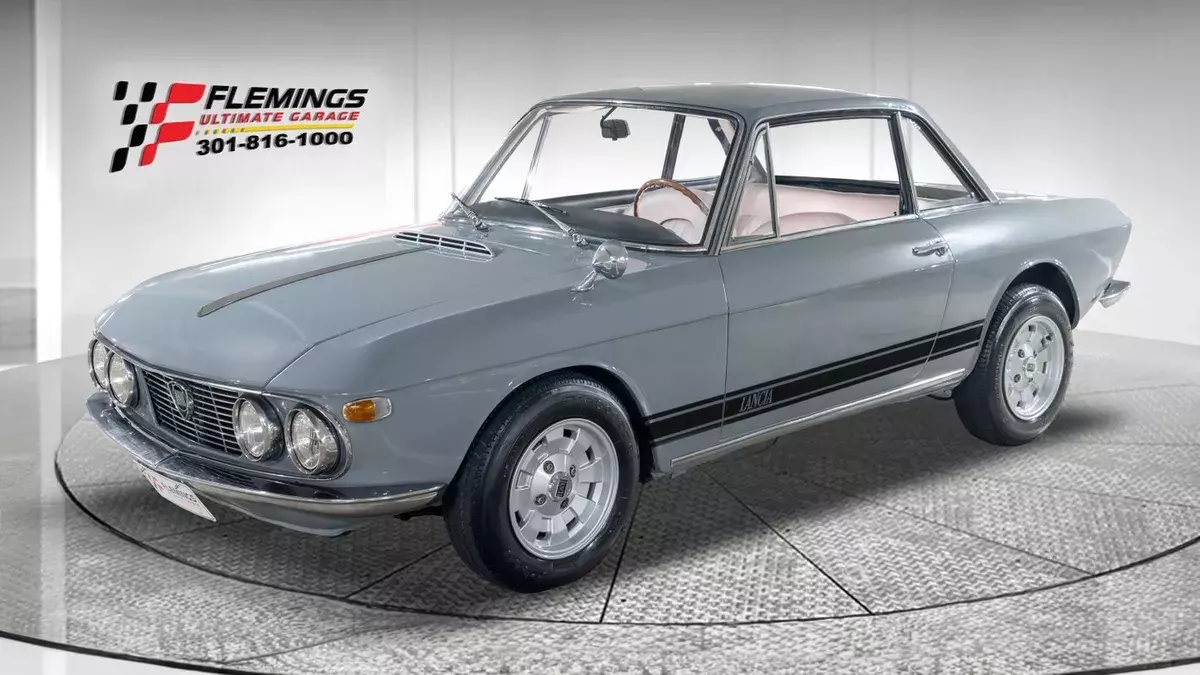 Grigio Epsom Gray 1965 Lancia Fulvia Coupe Available Now! 1965 Lancia Fulvia