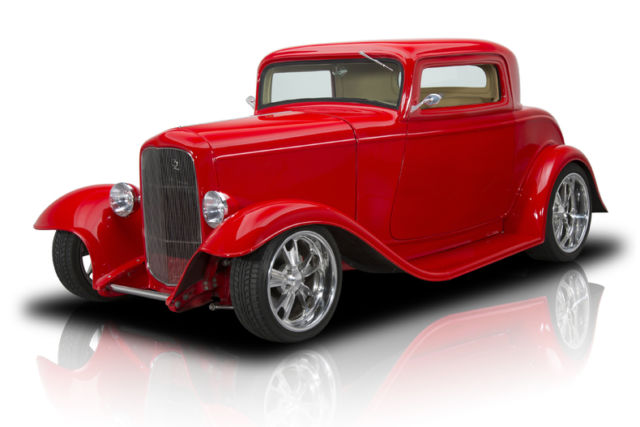 Ground Up Built 350 V8 TH350 Currie 9 inch Outlaw Performance Chassis A/C 1932 Ford Coupe