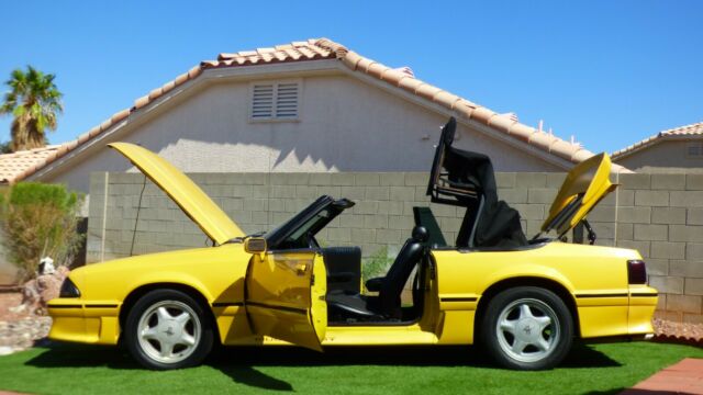 GT 5.0 HO 2 OWNER NO RUST CLEAN AUTOCHECK REPORT COOL TO LOOK AT FUN TO DRIVE 1993 Ford Mustang GT, 5.0, FOX BODY MUSTANG,