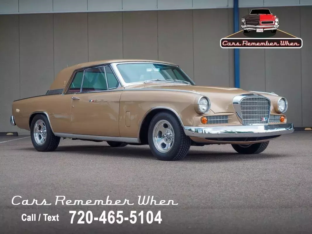 GT Gran Turismo | Supercharged 4-Speed 1963 Studebaker Hawk GT Gran Turismo