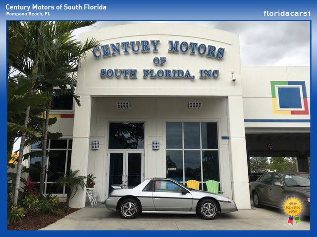 GT NO ACCIDENTS CARFAX LOW MILEAGE CASSETTE AM FM HEAT AC TILT AUTO 1985 Pontiac Fiero GT 1 OWNER AUTO V6 SUNROOF RWD V6 AUTOMATIC CRUISE