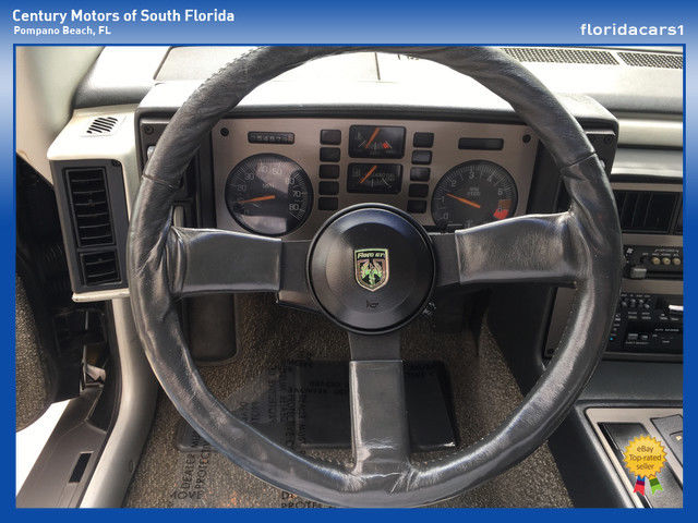 1985 Pontiac Fiero GT 1 OWNER AUTO V6 SUNROOF RWD V6 AUTOMATIC CRUISE - photo 12