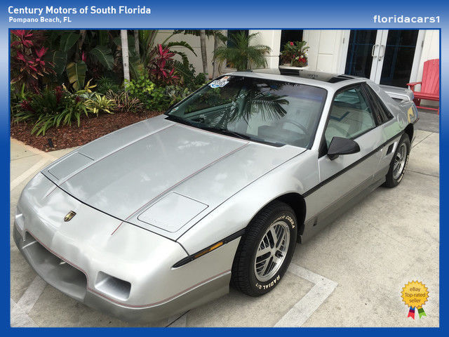 1985 Pontiac Fiero GT 1 OWNER AUTO V6 SUNROOF RWD V6 AUTOMATIC CRUISE - photo 7