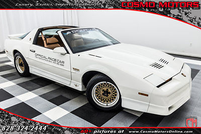 GTA SE TURBO!! OFFICIAL PACE CAR!! 20TH ANNIVERSARY!! 1 OF 1555!! T-TOPS!! Low 1989 Pontiac Firebird GTA SE