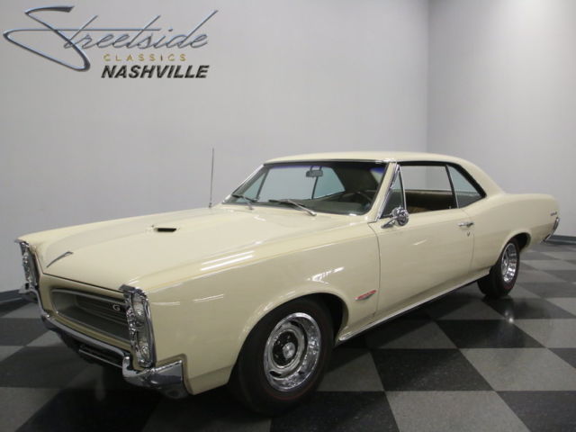 GTO BADGING & CALL-OUTS, BIG 455CI V8, 4 SPEED MAN, ORIGINAL COLORS & PAPERWORK 1966 Pontiac Tempest GTO Tribute