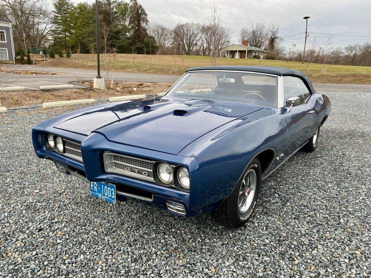 1969 Pontiac GTO GTO CONVERTIBLE 400V8 HURST 3SPD NUMBERS MATCHING - photo 2