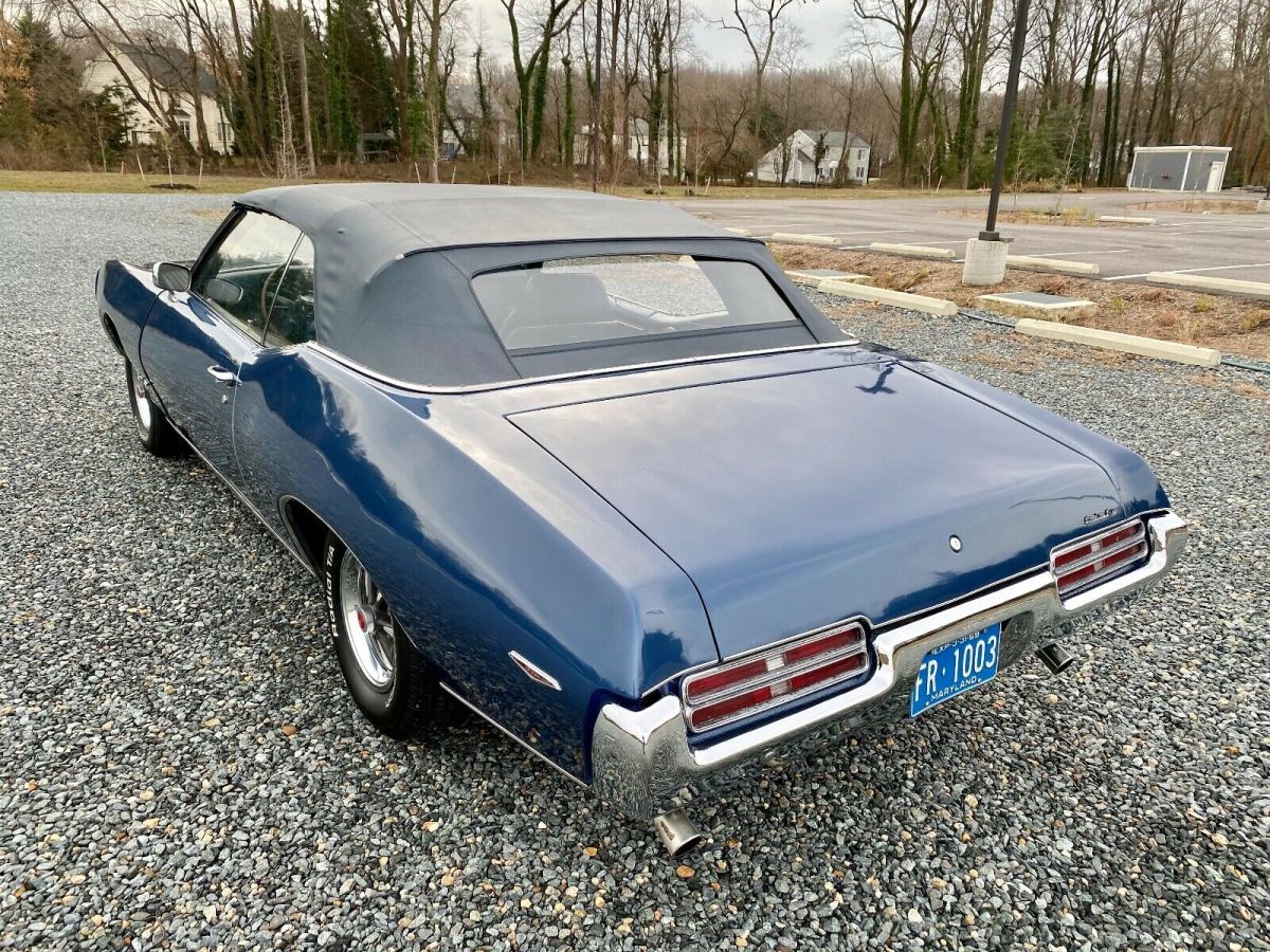 1969 Pontiac GTO GTO CONVERTIBLE 400V8 HURST 3SPD NUMBERS MATCHING - photo 3