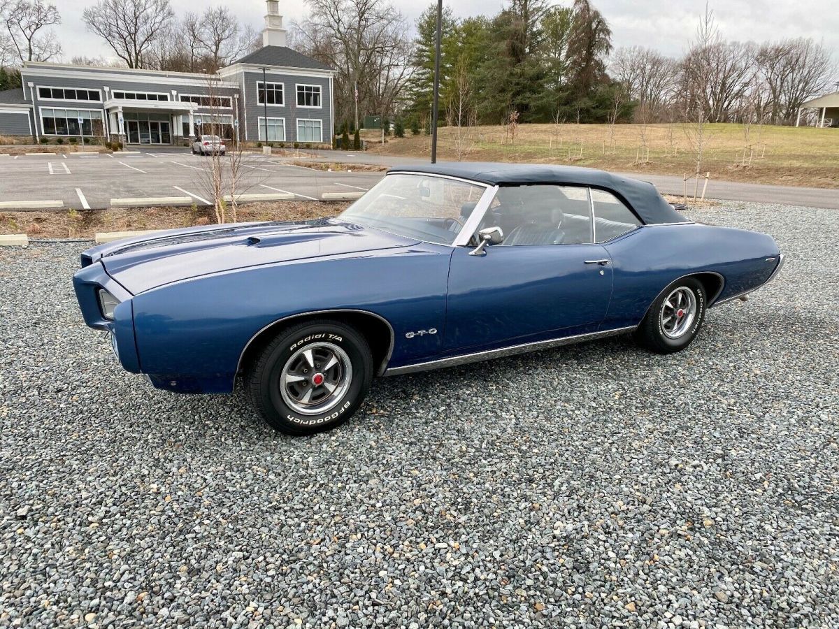 1969 Pontiac GTO GTO CONVERTIBLE 400V8 HURST 3SPD NUMBERS MATCHING - photo 4