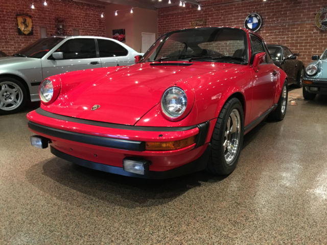 Guards Red 1983 Porsche 911SC all original, low miles, California car 1983 Porsche 911