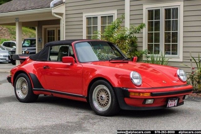 1986 Porsche 911 Carrera Wide Body Cabriolet M491 Turbo Look - photo 10