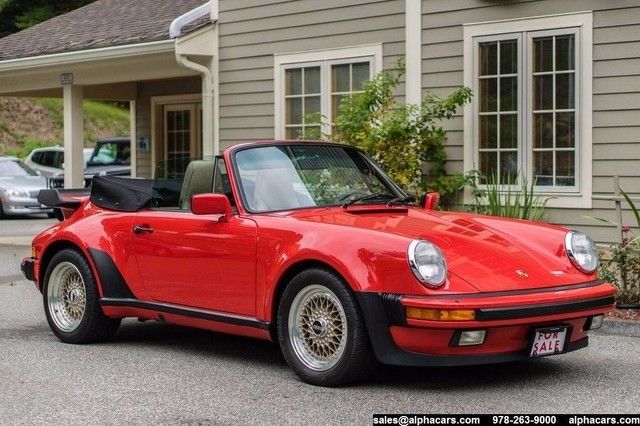 1986 Porsche 911 Carrera Wide Body Cabriolet M491 Turbo Look - photo 13