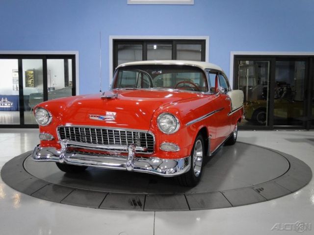 Gypsy Red and Shoreline Beige Exterior 1955 Chevrolet Bel Air/150/210