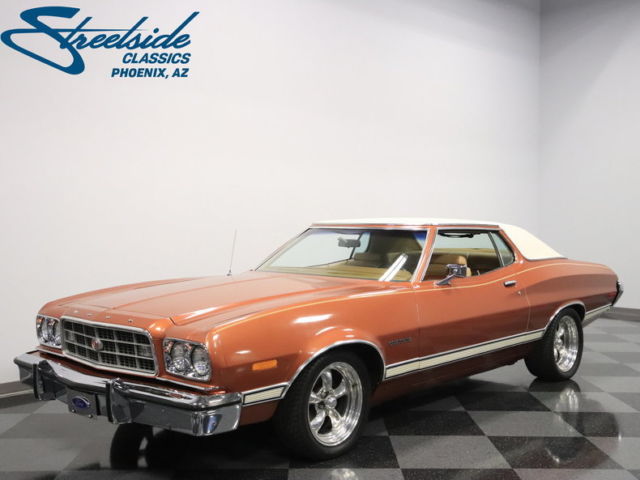 H-CODE 351 V8, AUTO, CORRECT COLOR, PS, A/C, FRONT DISCS, ORIGINAL BUILD SHEET!! 1973 Ford Torino