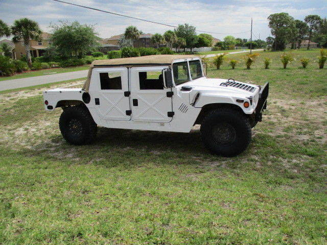 H1 Hummer hmmwv diesel automatic 4x4 runs great not a project 1984 1980 Hummer H1