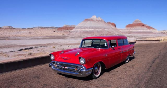 Handyman 2 door wagon 1957 150 1957 Chevrolet Bel Air/150/210