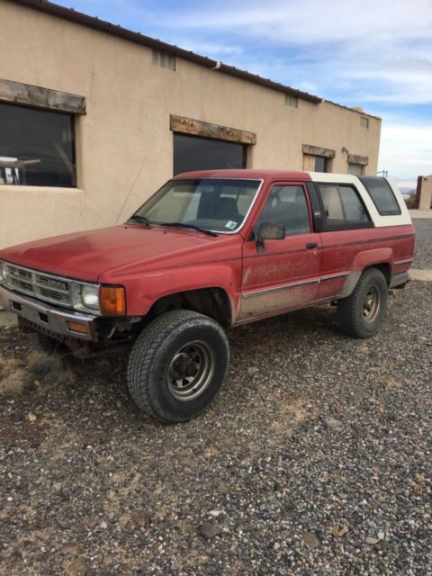 HARD TO FIND 1985 TOYOTA 4RUNNER REBUILT ENGINE 5 SPEED EFI SOLID FRONT AXLE! 1985 Toyota 4Runner
