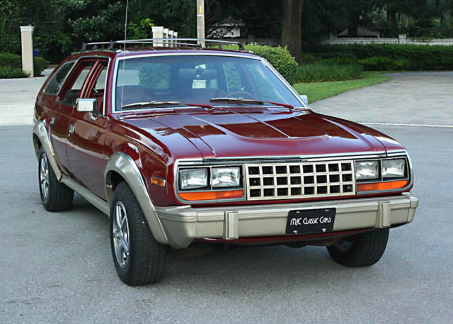 HARD TO FIND 4x4 - 1985 AMC EAGLE WAGON - FOUR WHEEL DRIVE - 5K MILES 1985 AMC EAGLE 4x4 WAGON - REFRESHED COSMETICS - 5K MI