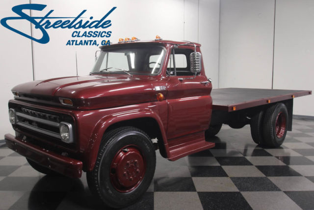 HARD-TO-FIND C-60, 350 CRATE V8, MANUAL, DUALS, RECENT RESPRAY, WELL-MAINTAINED 1965 Chevrolet C60