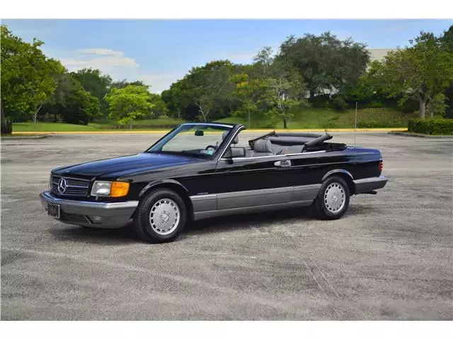 Hard to find cabriolet Coachwork / One Owner / Power Top / Serviced 1987 Mercedes-Benz 500-Series 560SEC Cabriolet