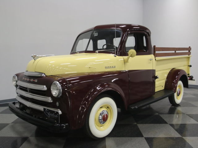 HARD TO FIND DODGE B-2, 216CI INLINE 6, GREAT RUNNER, NICE ORIGINAL OLD TRUCK! 1950 Dodge B-2
